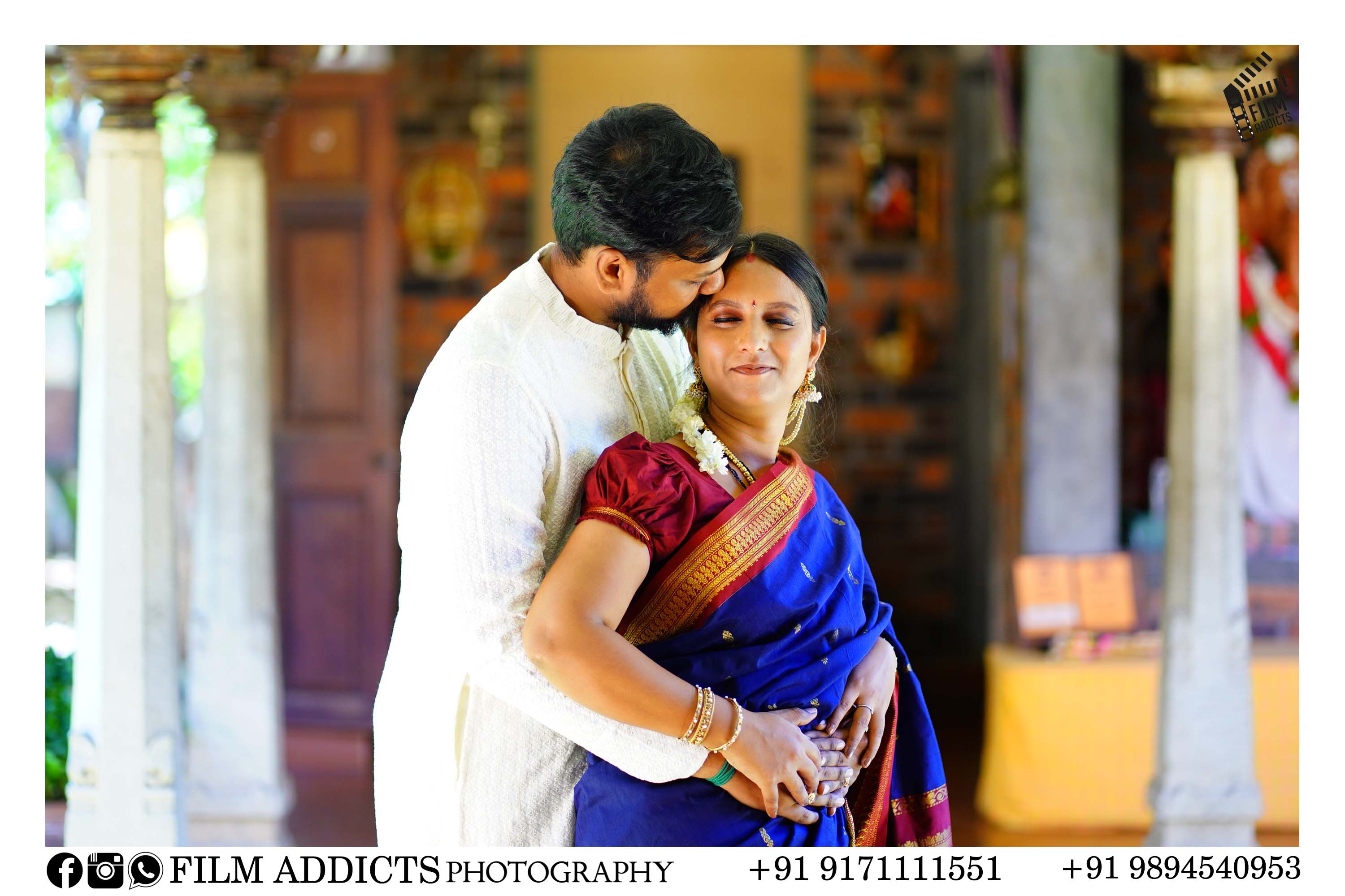 Best outdoor photography in Ariyalur by FilmAddicts Photography — professional outdoor couple shoots, pre-wedding photography, and cinematic portraits across Tamil Nadu.